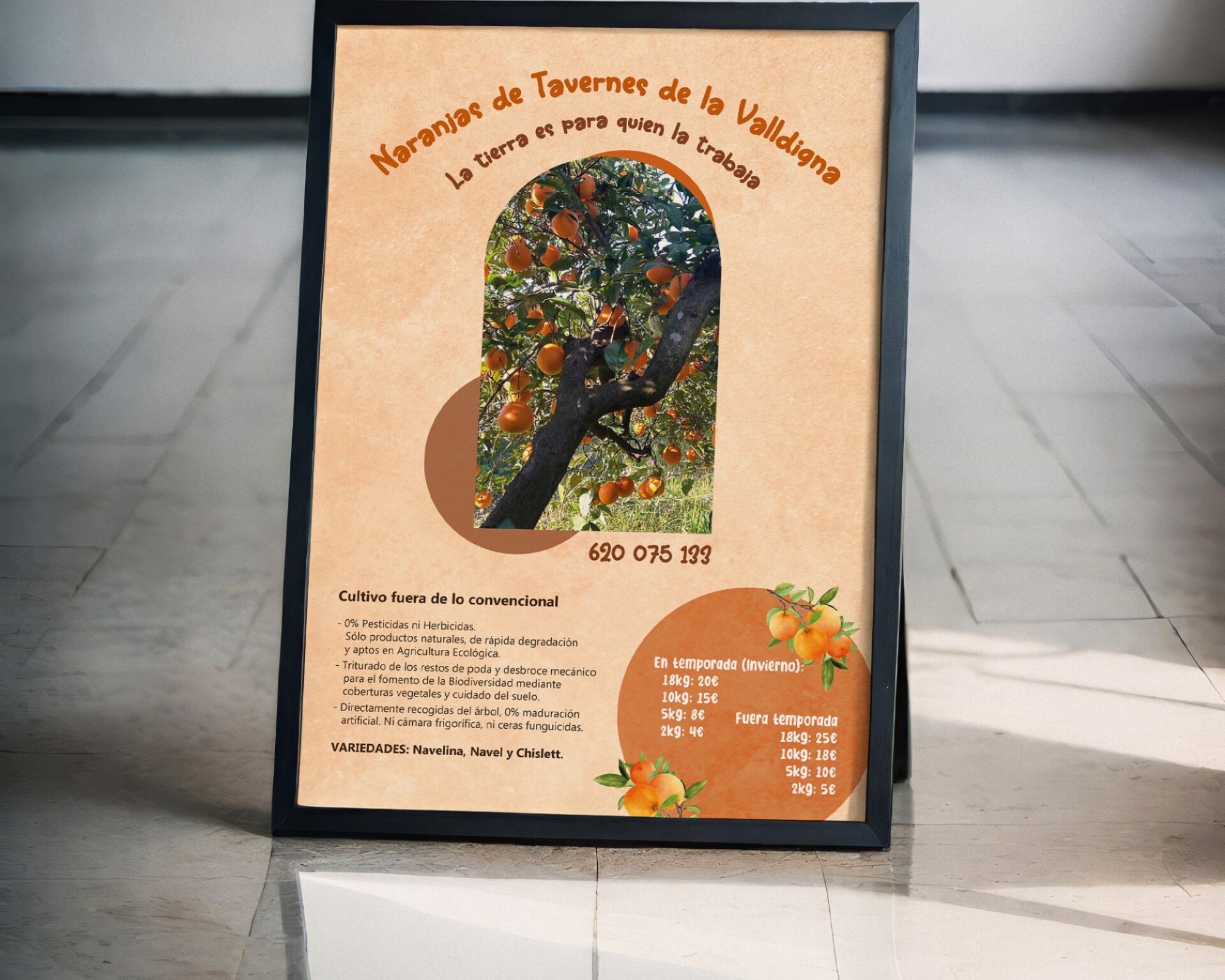 Incipere - muestra de trabajo de cartelería